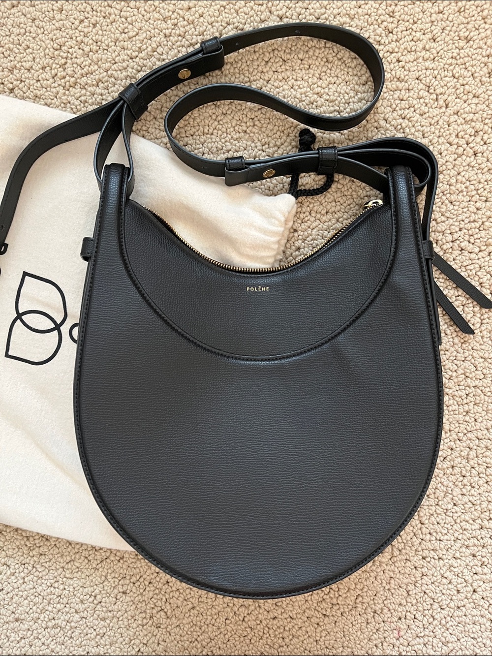 Numero dix Hobo purse Polene France - Picture 8 of 10
